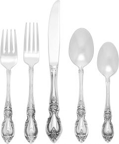 Oneida F114020A Louisiana 20-Piece Flatware Set, Service for 4