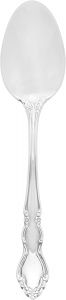 Oneida Dover Fine Flatware Teaspoons, Set of 4 , 18/10 Stainless Steel, Silverware Set