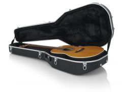 Gator Cases Deluxe ABS Case for Deep Contour and Mid-Depth Round-back Guitars