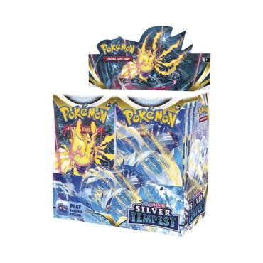 Pokemon TCG Sword & Shield 12 Silver Tempest Booster Display