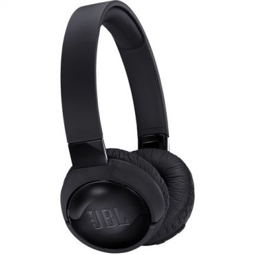 JBL Tune 600 BTNC On-Ear Wireless Bluetooth Noise Canceling Headphones, Black