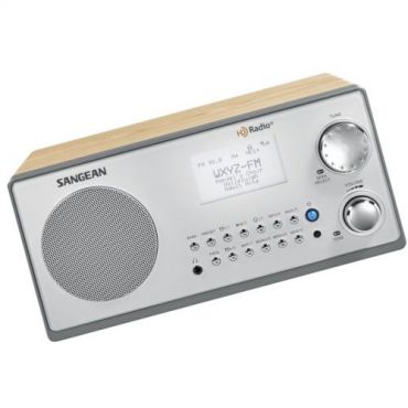 SANGEAN HD RadioTM / FM / AM Wooden Cabinet Table Top Radio