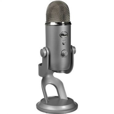 Blue Microphone Yeti USB Mic, Silver