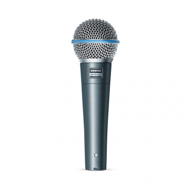 Shure BETA58A Supercardioid Dynamic Vocal Microphone,Silver