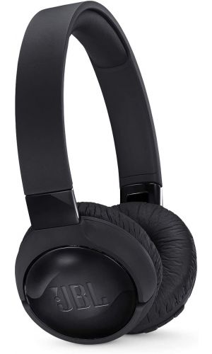 JBL Tune 600BTNC On-Ear Wireless Headphones with ANC and On-Earcup Controls, Black