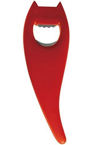 Alessi ABC01R A di Diabolix Bottle Opener, Red