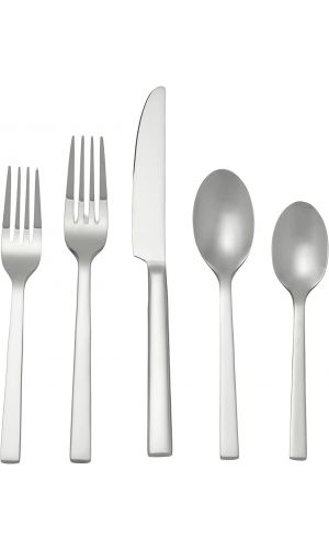 Oneida Chef's Table 20 Piece Everyday Flatware, Service for 4, 18/0 Stainless Steel, Silverware Set