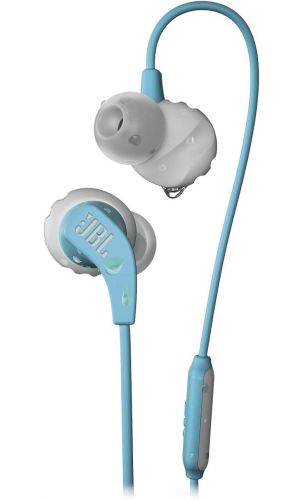 JBL Endurance Run In-Ear Wired Sport Headphone with Microphone and One Button Control, Teal