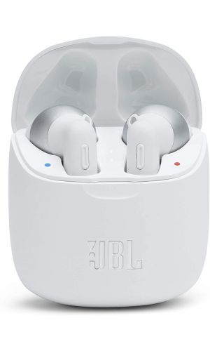 JBL Tune 225TWS Truly Wireless Ear Bud Headphones, White